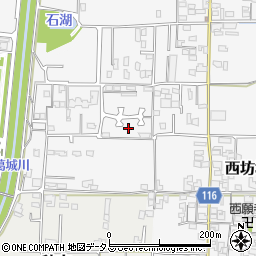 奈良県大和高田市西坊城295-19周辺の地図