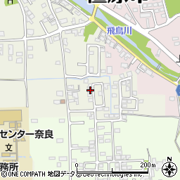 奈良県橿原市城殿町334-8周辺の地図