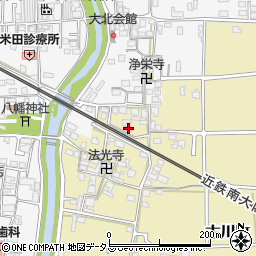 奈良県橿原市古川町197-1周辺の地図