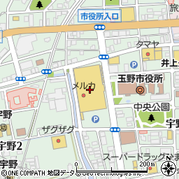 百十四銀行メルカ ＡＴＭ周辺の地図