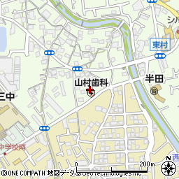 地区公民館周辺の地図