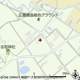 広島県東広島市志和町志和西638周辺の地図