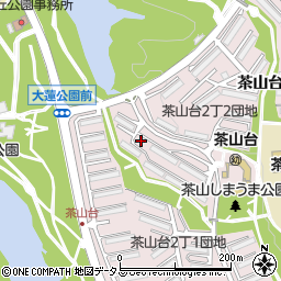 大阪府堺市南区茶山台2丁1-24周辺の地図