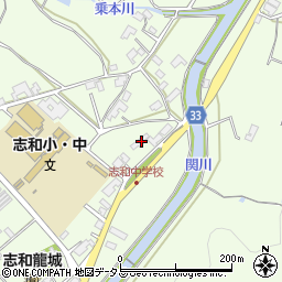 広島県東広島市志和町志和西1525周辺の地図