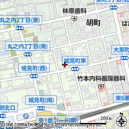 奥田商店周辺の地図