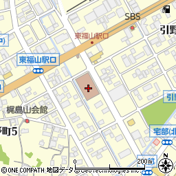 福山東郵便局 ＡＴＭ周辺の地図