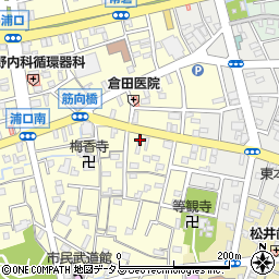 伊勢筋向橋郵便局 ＡＴＭ周辺の地図