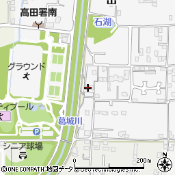 奈良県大和高田市西坊城337-7周辺の地図
