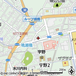 篠原自転車店周辺の地図