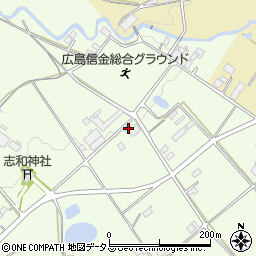 広島県東広島市志和町志和西10638周辺の地図