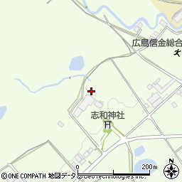 広島県東広島市志和町志和西10626周辺の地図
