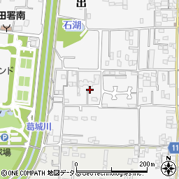 奈良県大和高田市西坊城324-3周辺の地図