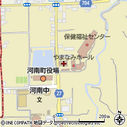 大阪府南河内郡河南町白木1390周辺の地図