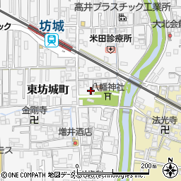 奈良県橿原市東坊城町858-4周辺の地図