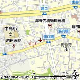 宇田呉服店周辺の地図