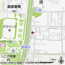 奈良県大和高田市西坊城337-6周辺の地図
