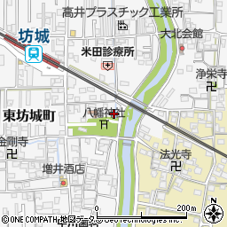 奈良県橿原市東坊城町852-1周辺の地図