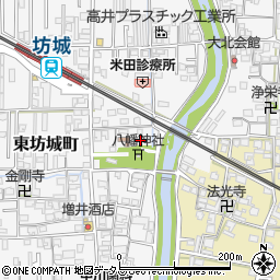 奈良県橿原市東坊城町852周辺の地図