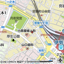 株式会社塩崎　本部周辺の地図