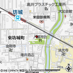 万田集会所周辺の地図