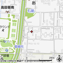 奈良県大和高田市西坊城321-6周辺の地図