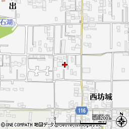 奈良県大和高田市西坊城455-6周辺の地図