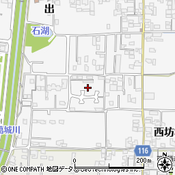 奈良県大和高田市西坊城295-1周辺の地図