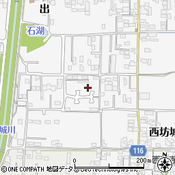 奈良県大和高田市西坊城295-9周辺の地図