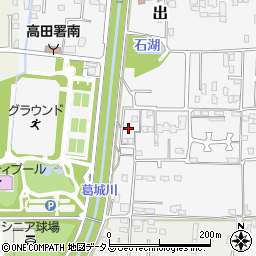 奈良県大和高田市西坊城337-22周辺の地図