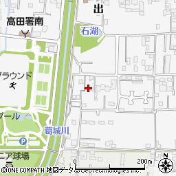 奈良県大和高田市西坊城321-9周辺の地図