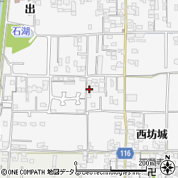 奈良県大和高田市西坊城267周辺の地図