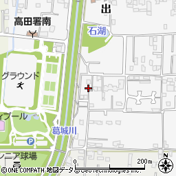 奈良県大和高田市西坊城321-14周辺の地図