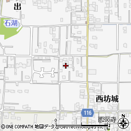 奈良県大和高田市西坊城269-1周辺の地図