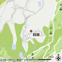 広島県広島市安佐北区安佐町筒瀬1825周辺の地図