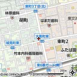 中国銀行福山胡町支店周辺の地図