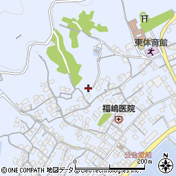 岡山県浅口市寄島町3296周辺の地図