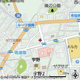 岡山県労働基準協会（一般社団法人）　玉野支部周辺の地図
