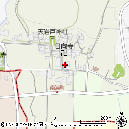 奈良県橿原市南浦町52周辺の地図