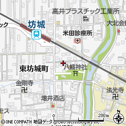 奈良県橿原市東坊城町858-1周辺の地図
