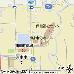 大阪府南河内郡河南町白木1392周辺の地図