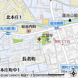 松林禅寺周辺の地図
