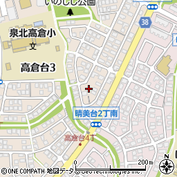 高倉第8公園周辺の地図