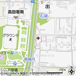 奈良県大和高田市西坊城337-19周辺の地図