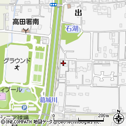 奈良県大和高田市西坊城337-18周辺の地図