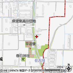 奈良県大和高田市西坊城111周辺の地図
