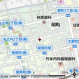吉川管工周辺の地図