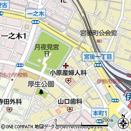 前田建材店周辺の地図