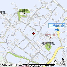 広島県福山市山手町周辺の地図