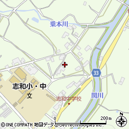 広島県東広島市志和町志和西2598周辺の地図