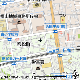 福山土木建築会館周辺の地図